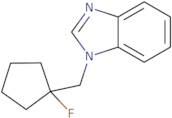 1-[(1-Fluorocyclopentyl)methyl]-1H-1,3-benzodiazole