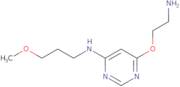 6-(2-Aminoethoxy)-N-(3-methoxypropyl)pyrimidin-4-amine