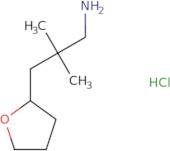 2,2-Dimethyl-3-(oxolan-2-yl)propan-1-amine hydrochloride