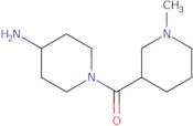 (4-Aminopiperidin-1-yl)(1-methylpiperidin-3-yl)methanone