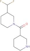 (3-(Difluoromethyl)piperidin-1-yl)(piperidin-3-yl)methanone