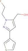 (1-(2-Fluoroethyl)-3-(thiophen-3-yl)-1H-pyrazol-5-yl)methanol