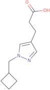 3-[1-(Cyclobutylmethyl)-1H-pyrazol-4-yl]propanoic acid