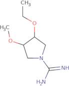 3-Ethoxy-4-methoxypyrrolidine-1-carboximidamide
