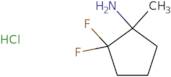 2,2-Difluoro-1-methylcyclopentan-1-amine hydrochloride