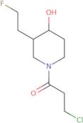 3-Chloro-1-(3-(2-fluoroethyl)-4-hydroxypiperidin-1-yl)propan-1-one