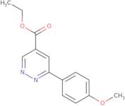 Ethyl 6-(4-methoxyphenyl)pyridazine-4-carboxylate