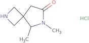 5,6-Dimethyl-2,6-diazaspiro[3.4]octan-7-one hydrochloride