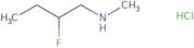 (2-Fluorobutyl)(methyl)amine hydrochloride