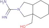 3a-(Hydroxymethyl)octahydro-2H-isoindole-2-carboximidamide