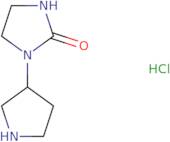 1-(Pyrrolidin-3-yl)imidazolidin-2-one hydrochloride