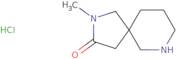 2-Methyl-2,7-diazaspiro[4.5]decan-3-one hydrochloride