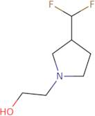 2-(3-(Difluoromethyl)pyrrolidin-1-yl)ethan-1-ol