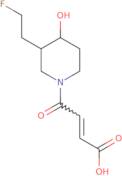 (E)-4-(3-(2-Fluoroethyl)-4-hydroxypiperidin-1-yl)-4-oxobut-2-enoic acid