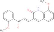 8-Methoxy-3-[(1E)-3-(2-methoxyphenyl)-3-oxo-1-propen-1-yl]-2(1H)-quinolinone