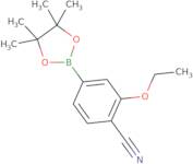 2-Ethoxy-4-(tetramethyl-1,3,2-dioxaborolan-2-yl)benzonitrile