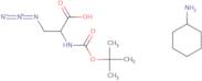(2S)-3-Azido-2-[(2-methylpropan-2-yl)oxycarbonylamino]propanoic acid cyclohexanamine
