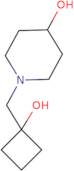 1-[(1-Hydroxycyclobutyl)methyl]piperidin-4-ol