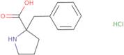 (R)-2-Benzylpyrrolidine-2-carboxylic acid hydrochloride