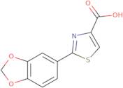 2-(1,3-Dioxaindan-5-yl)-1,3-thiazole-4-carboxylic acid