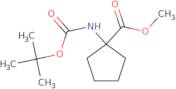 Cyclopentanecarboxylic acid, 1-[[(1,1-dimethylethoxy)carbonyl]amino]-, methyl ester