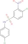 4-Chloro-N-(4-chloro-phenyl)-3-nitro-benzenesulfonamide