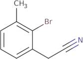 2-(2-Bromo-3-methylphenyl)acetonitrile