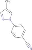 4-(4-Methyl-1H-pyrazol-1-yl)benzonitrile