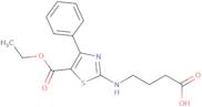 4-{[5-(Ethoxycarbonyl)-4-phenyl-1,3-thiazol-2-yl]amino}butanoic acid