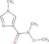 N-Methoxy-N,1-dimethyl-1H-imidazole-4-carboxamide