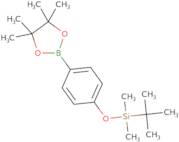 tert-Butyldimethyl(4-(4,4,5,5-tetramethyl-1,3,2-dioxaborolan-2-yl)phenoxy)silane