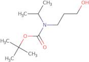 tert-Butyl N-(3-hydroxypropyl)-N-(propaN-2-yl)carbamate