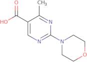 4-Methyl-2-(morpholin-4-yl)pyrimidine-5-carboxylic acid