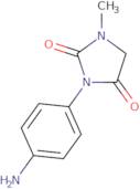 3-(4-Aminophenyl)-1-methylimidazolidine-2,4-dione