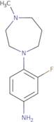 3-Fluoro-4-(4-methyl-1,4-diazepan-1-yl)aniline