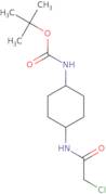 (1R,4R)-[4-(2-Chloro-acetylamino)-cyclohexyl]-carbamic acid tert-butyl ester