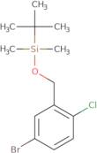 [(5-Bromo-2-chlorobenzyl)oxy](tert-butyl)dimethylsilane