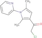 2-Chloro-1-[2,5-dimethyl-1-(pyridin-2-yl)-1H-pyrrol-3-yl]ethan-1-one