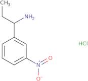 (1S)-1-(3-Nitrophenyl)propan-1-amine hydrochloride