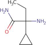 2-Amino-2-cyclopropylbutanamide