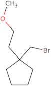 1-(Bromomethyl)-1-(2-methoxyethyl)cyclopentane