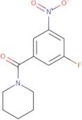 1-(3-Fluoro-5-nitrobenzoyl)piperidine