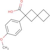 2-(4-Methoxyphenyl)spiro[3.3]heptane-2-carboxylic acid