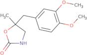 5-[(3,4-Dimethoxyphenyl)methyl]-5-methyl-1,3-oxazolidin-2-one