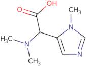 2-(Dimethylamino)-2-(3-methylimidazol-4-yl)acetic acid