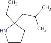 2-Ethyl-2-(2-methylpropyl)pyrrolidine