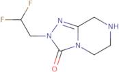 2-(2,2-Difluoroethyl)-2H,3H,5H,6H,7H,8H-[1,2,4]triazolo[4,3-a]piperazin-3-one