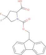 (2R)-1-{[(9H-Fluoren-9-yl)methoxy]carbonyl}-4,4-difluoropyrrolidine-2-carboxylic acid