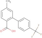 4-Methyl-2-[4-(trifluoromethyl)phenyl]benzoic acid