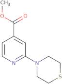 Methyl 2-(thiomorpholin-4-yl)isonicotinate